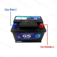 Ắc Quy GS MF DIN60L-LBN (12V-60AH)