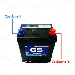 Ắc Quy GS MF 40B19L(S) (12V-35AH)