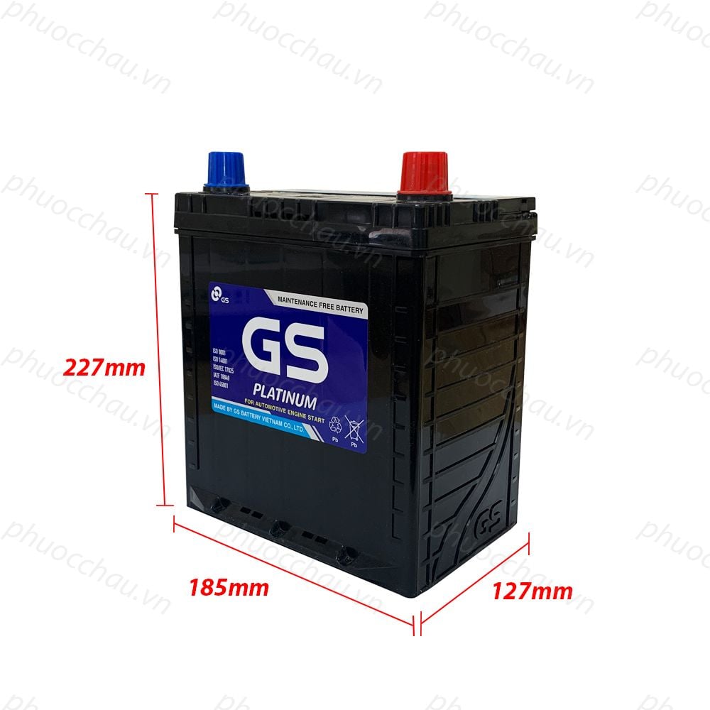 Ắc Quy GS MF 40B19L(S) (12V-35AH)