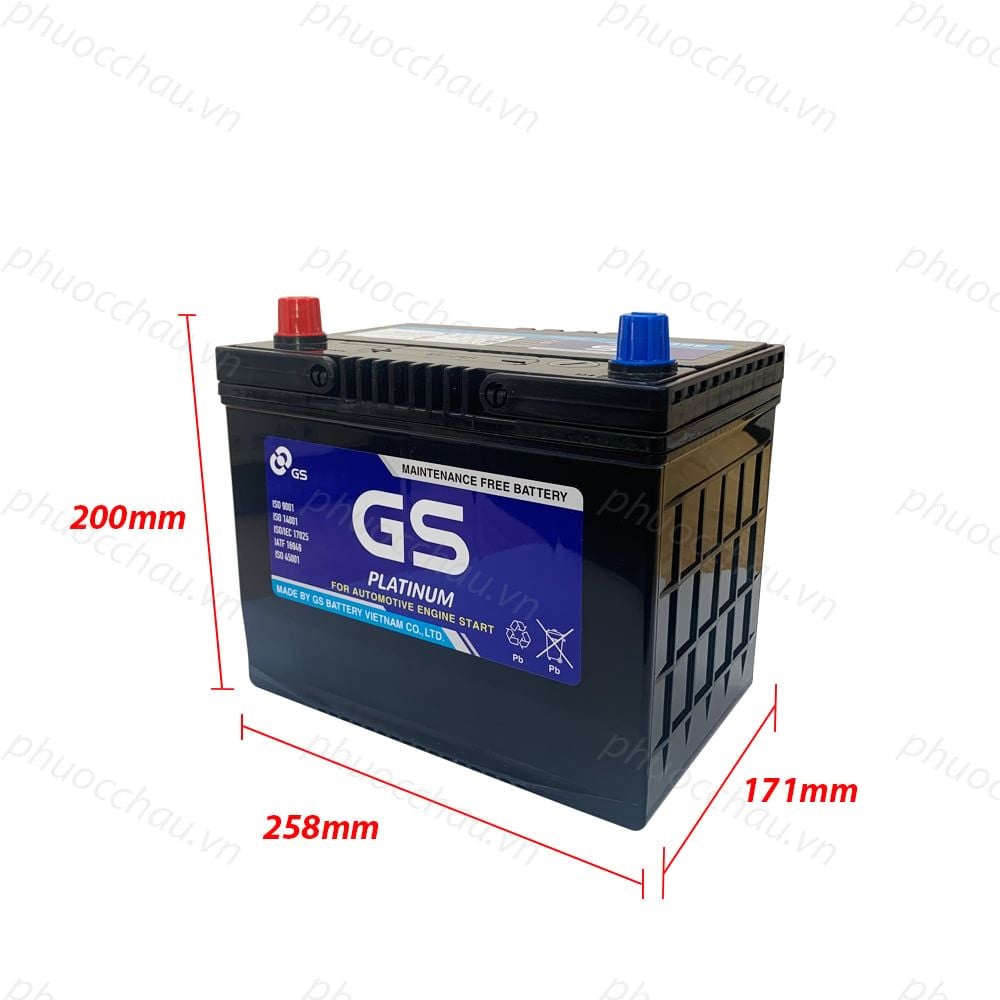 Ắc Quy GS MF 85D26R (12V-75AH)