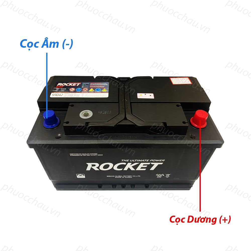 Ắc Quy ROCKET SMF 59042 (12V-90Ah)