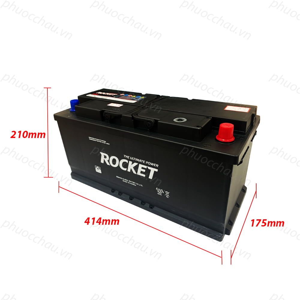 Ắc Quy ROCKET SMF 61042 (12V-110Ah)