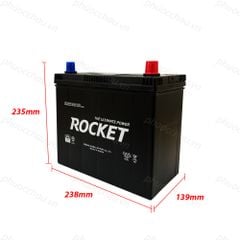 Ắc Quy ROCKET SMF NX100-S6LS (12V-45Ah)