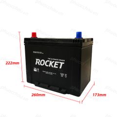 Ắc Quy ROCKET SMF NX110-5Z/ZL (12V-75Ah)