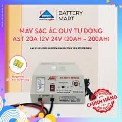 Sạc Ắc Quy Tự Động AST 20A 12V-24V, Bộ sạc bình ắc quy từ 20ah - 200ah, sạc bình ắc quy ô tô