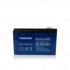 Bình Ắc Quy Khô YAMATO NP7.5-12 12V - 7.5AH Cho Xe Đạp Điện, UPS, Loa Kéo, Bình Phun Thuốc Sâu, Cửa Cuốn