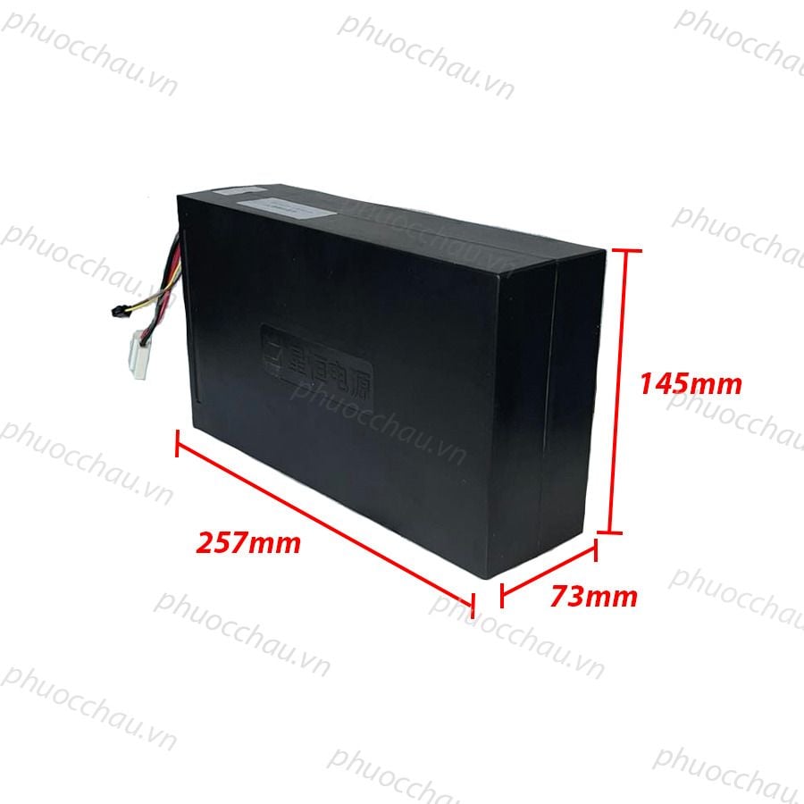 Pin Lithium Yadea 48V-12A dùng cho xe đạp điện iGo, i6, iFun...., chính hãng Yadea