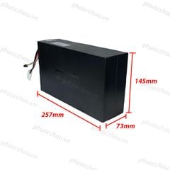 Pin Lithium Yadea 48V-12A dùng cho xe đạp điện iGo, i6, iFun...., chính hãng Yadea