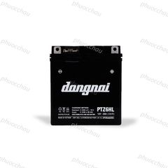 Ắc Quy Đồng Nai PTZ6HL 12V-6Ah cho xe máy Dream, Wave, Future, Sirius, Jupiter, Taurus, Mio