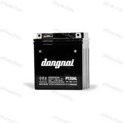Ắc Quy Đồng Nai PTZ6HL 12V-6Ah cho xe máy Dream, Wave, Future, Sirius, Jupiter, Taurus, Mio