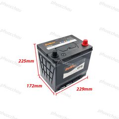 Ắc Quy Delkor EFB Q85/95D23L 12V-65Ah | Q85/115D23L 12V-70Ah