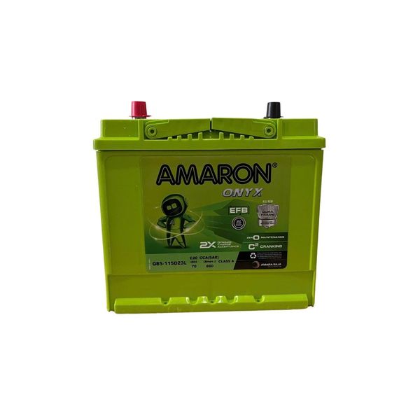 Ắc Quy Amaron EFB Q85/115D23L 12V 70AH