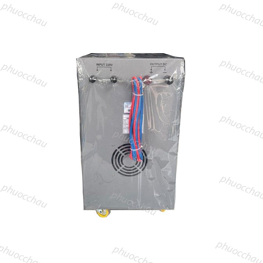 Máy sạc ắc quy tăng giảm 100A (12V-24V-36V-48V, Dây đồng)