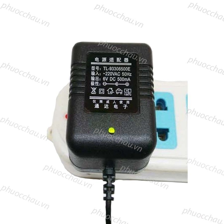 Sạc Xe Điện 6V-500Mah/1000Mah, dùng cho Xe Điện, Xe Máy Điện Trẻ Em, Có Đèn Báo Sạc