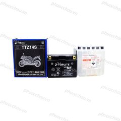 Ắc quy xe moto Toplite TTZ14S 12V - 11.2AH, dùng cho Triumph, BMW, Honda, Suzuki, KTM, Yamaha, MV Agusta...