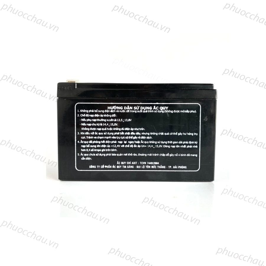 Bình Ắc Quy Khô PHOENIX TS12120 12V-12AH Dùng Cho UPS, Loa Kéo, Bình Phun Thuốc Sâu, Cửa Cuốn
