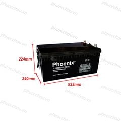 Bình Ắc Quy Khô PHOENIX TS122000 12V-200AH
