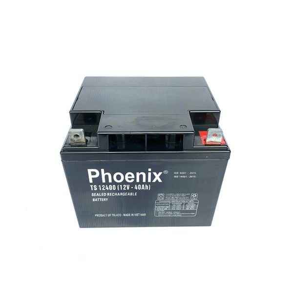 Bình Ắc Quy Khô PHOENIX TS12400 12V-40AH