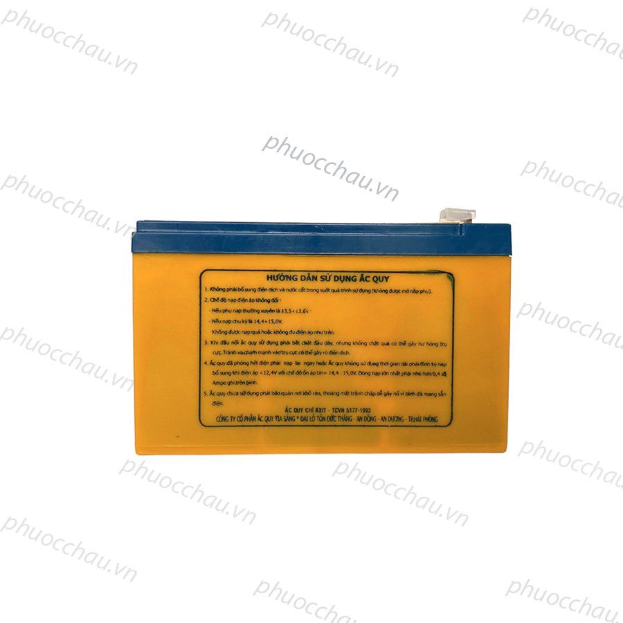Bình Ắc Quy Khô PHOENIX TS1275 12V - 7.5AH Dùng Cho UPS, Loa Kéo, Bình Phun Thuốc Sâu, Cửa Cuốn