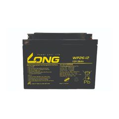 Ắc Quy LONG WP26-12/ WP26-12N (12V-26AH), dùng cho UPS, Năng Lượng Mặt Trời