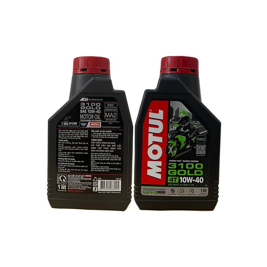 DẦU NHỚT XE MÁY MOTUL - 3100 Gold 4T 10W40 (1L) Nhớt Motul 3100 Gold  