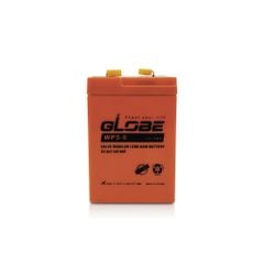 Ắc quy khô GLOBE WP5-6 6V-5AH Bình ắc quy khô 6v cho xe điện trẻ em ,đèn khẩn cấp,quạt sạc