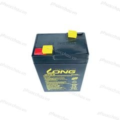 Ắc Quy LONG WP5-6 6V-5AH Bình ắc quy khô 6V cho xe điện trẻ em ,đèn khẩn cấp,quạt sạc