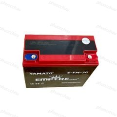 Ắc Quy Xe Máy Điện YAMATO 6-FM-30 12V-30AH, acquy dùng cho Loa Kéo, Năng Lượng Mặt Trời
