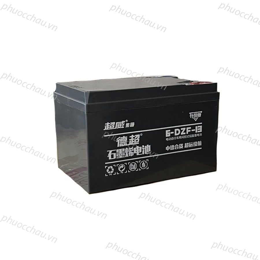 Ắc Quy Xe Đạp Điện Chilwee 6-DZF-13 12V-13AH, acquy dùng cho Loa Kéo, Năng Lượng Mặt Trời