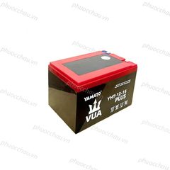 Ắc Quy Xe Đạp Điện YAMATO YMT-12-15 PLUS 12V-15AH, acquy dùng cho Loa Kéo, Năng Lượng Mặt Trời