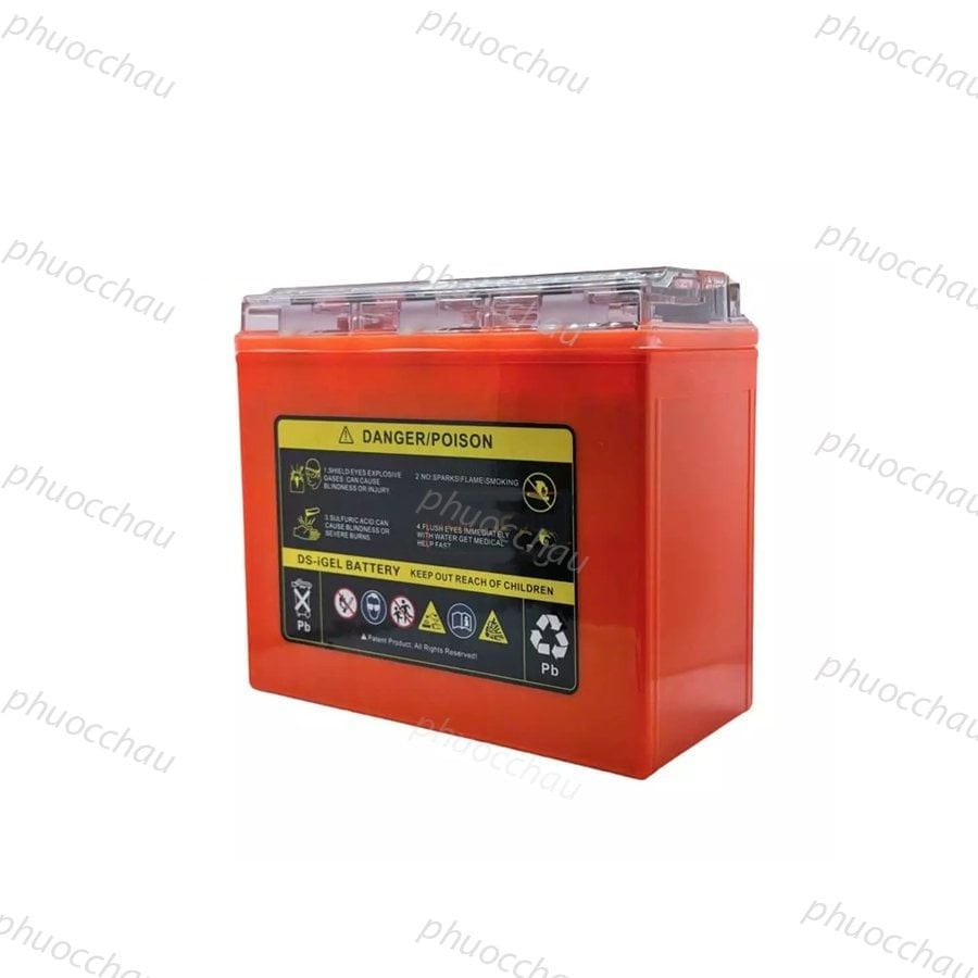 Bình ắc quy xe moto OUTDO YT12B-BS/ YT12B-4(DS) GEL (12V - 10AH)
