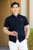 ÁO SƠ MI NAM TAY NGẮN ĐEN T003713