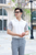 ÁO THUN POLO TRẮNG PHỐI TAY VH003825