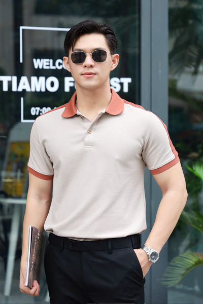 ÁO THUN POLO PHỐI VH003701