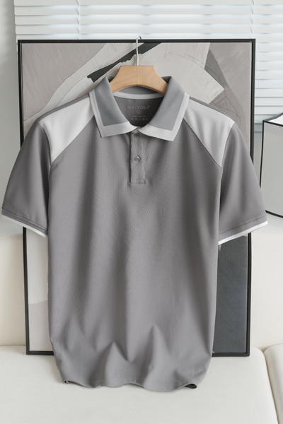 ÁO THUN POLO XÁM VH003720