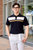 ÁO THUN POLO PHỐI ĐEN VH003861