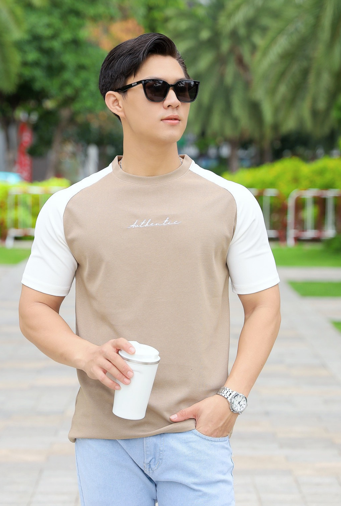 ÁO THUN CỔ TRÒN VH003687