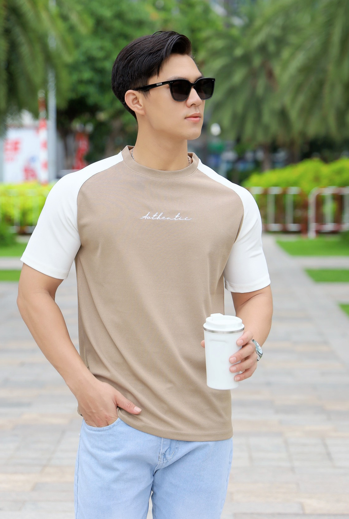 ÁO THUN CỔ TRÒN VH003687