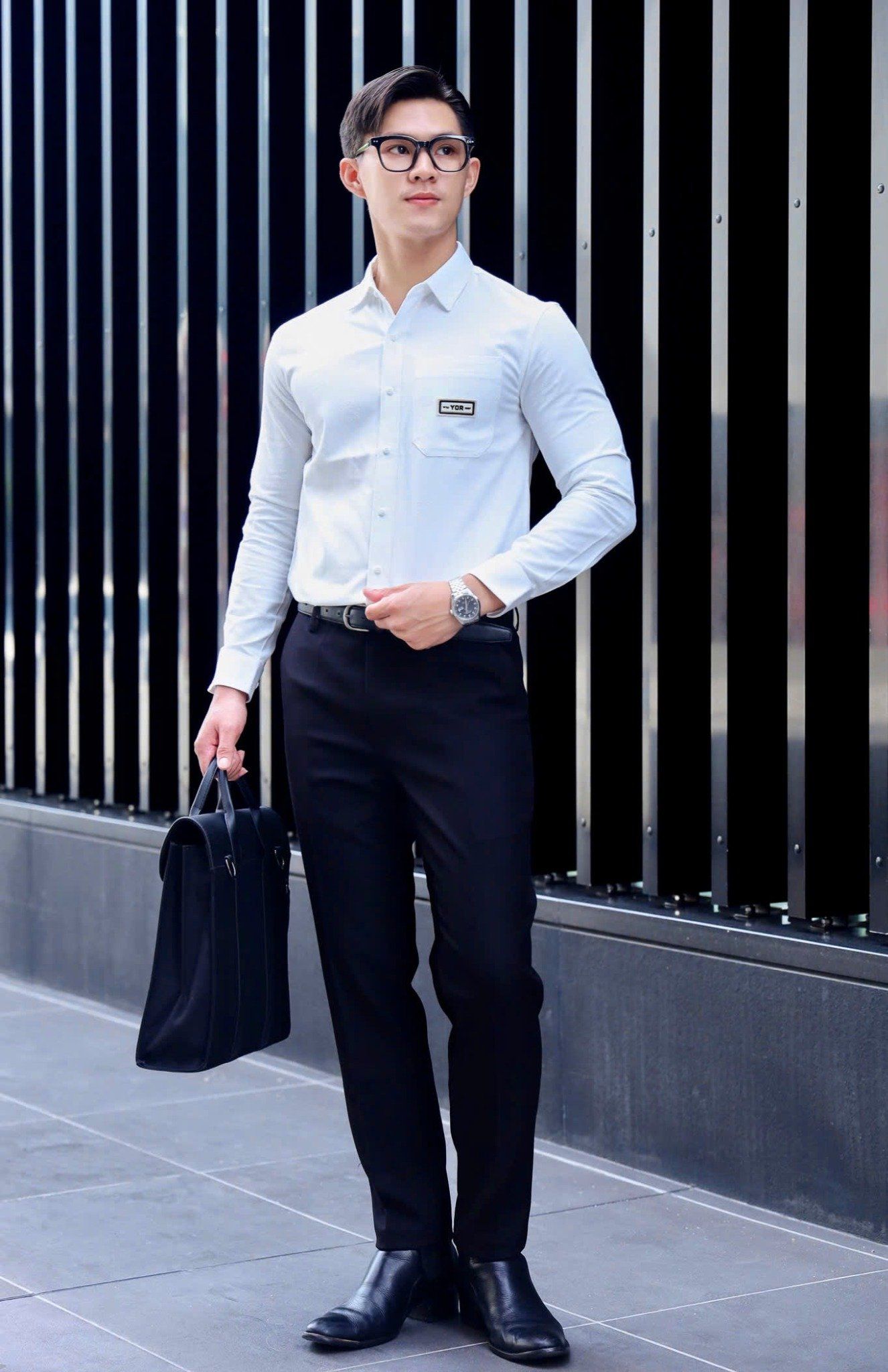 QUẦN TÂY ÂU NAM ĐEN P003777