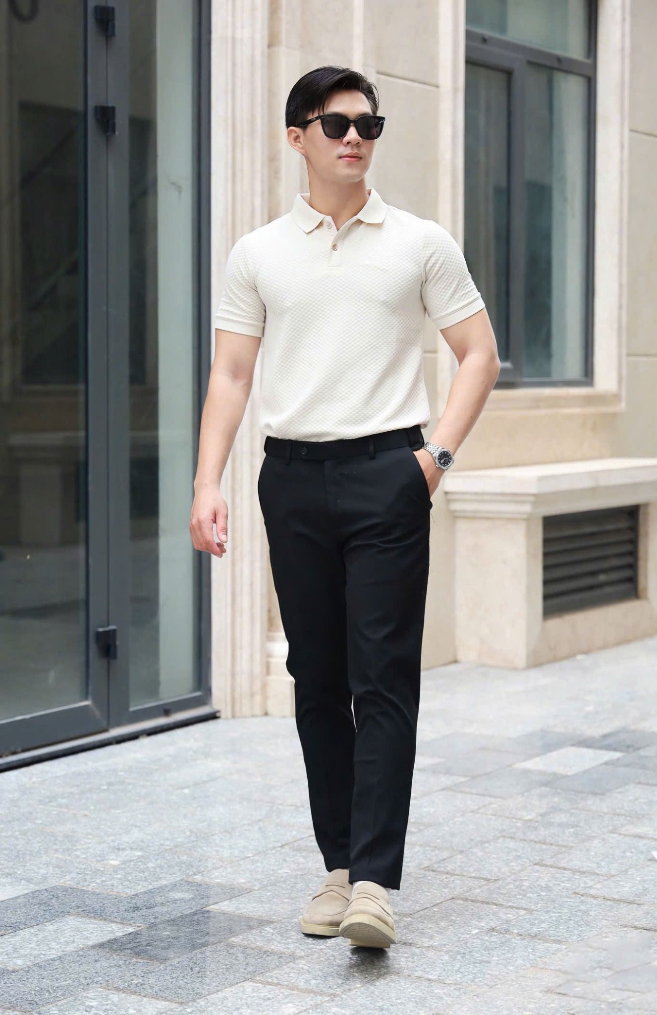 ÁO THUN POLO KEM CARO VH003721