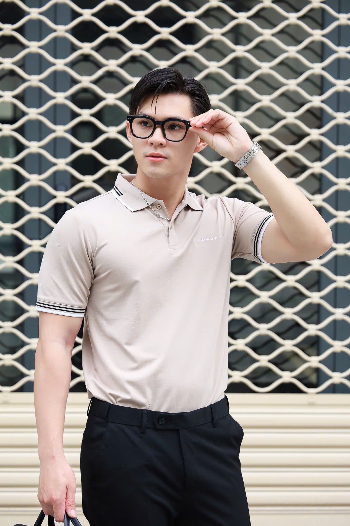 ÁO THUN POLO KEM VIỀN CỔ VH003828