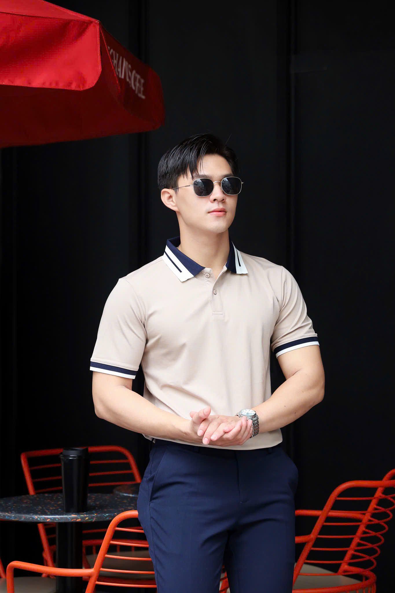 ÁO THUN POLO KEM PHỐI CỔ VH003729