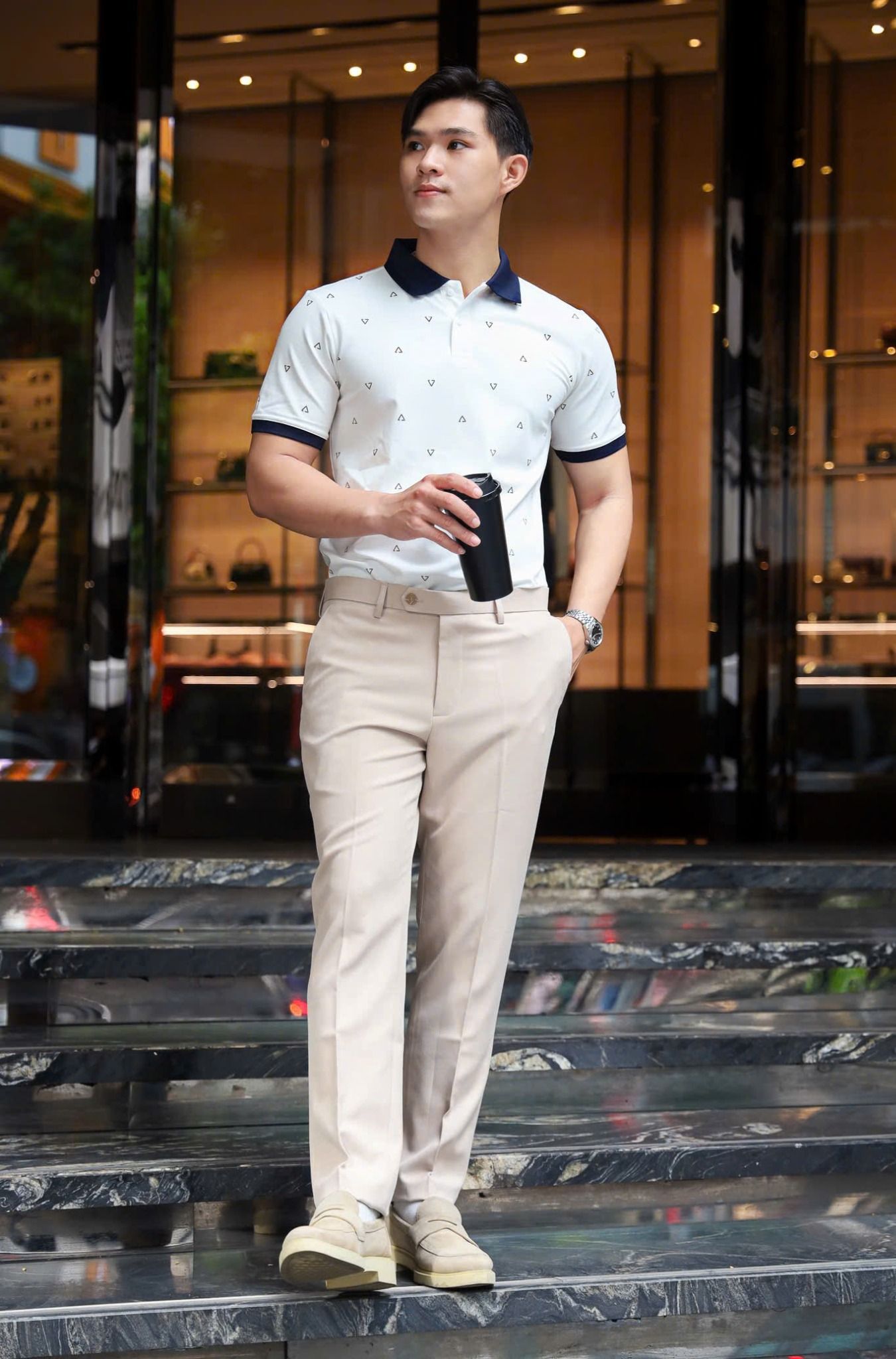 QUẦN TÂY ÂU NAM KEM P003807