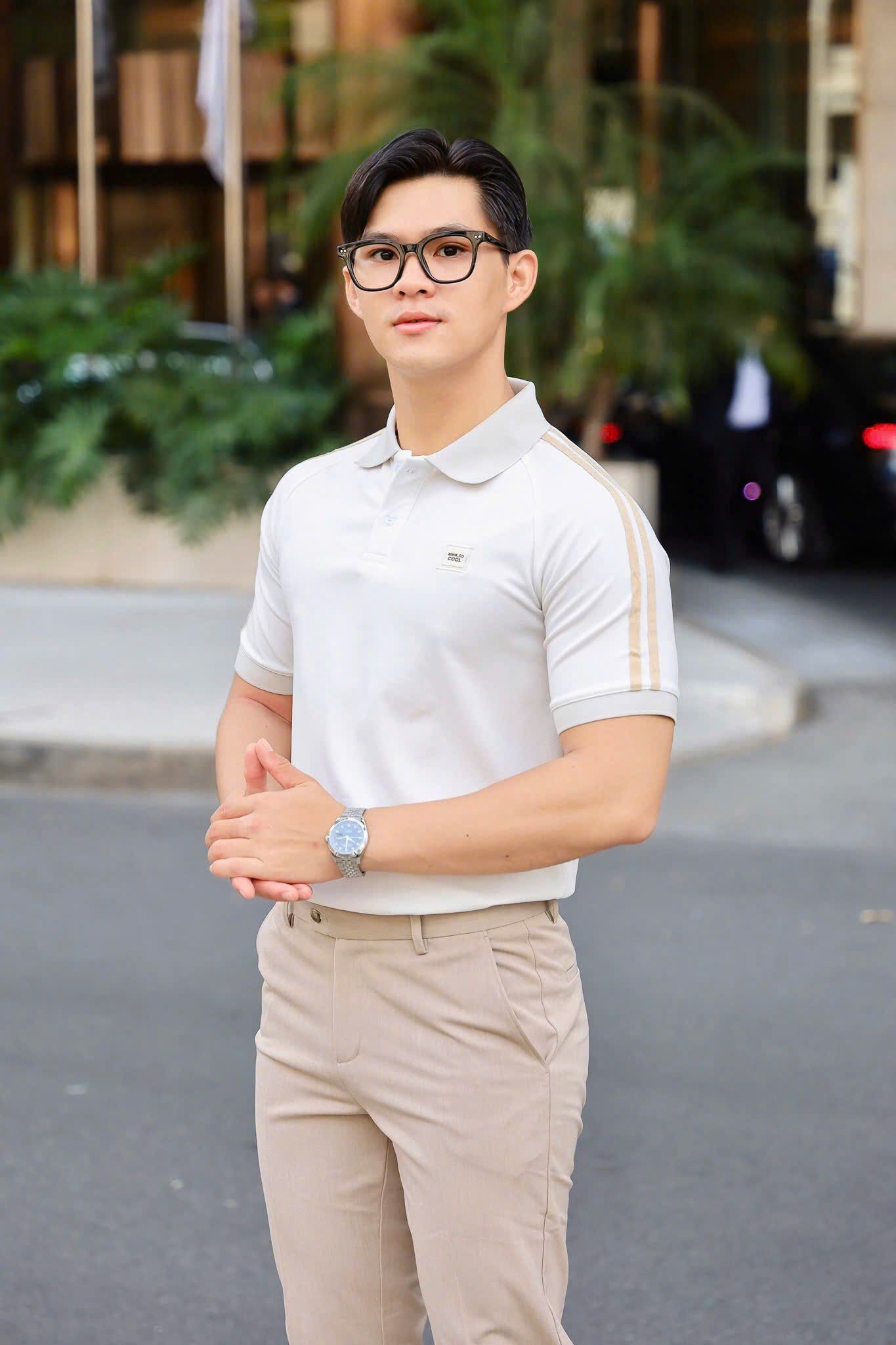 ÁO THUN POLO SO COOL TRẮNG VH003866