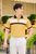 ÁO THUN POLO PHỐI VÀNG VH003861