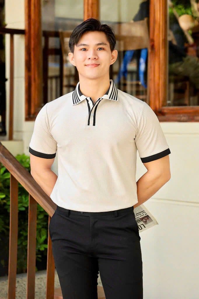 ÁO THUN POLO PHỐI CỔ KEM VH003872