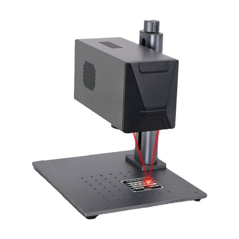 Máy khắc laser Fiber mini nhỏ gọn Aturos QI4569 trên kim loại,nhựa, inox, công suất 20W