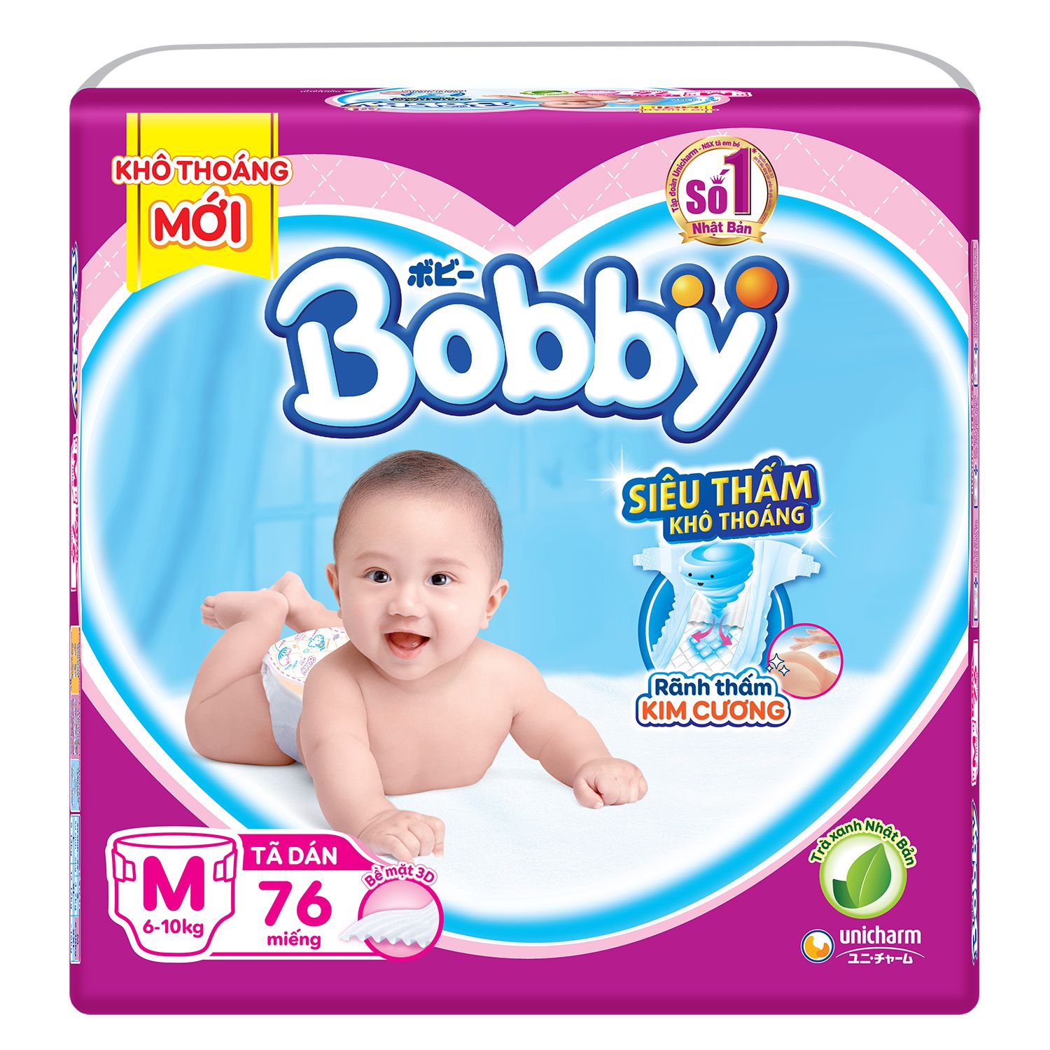  Bỉm Bobby Đủ Size - Tã Quần - Tã Dán - Chính Hãng Bobby 