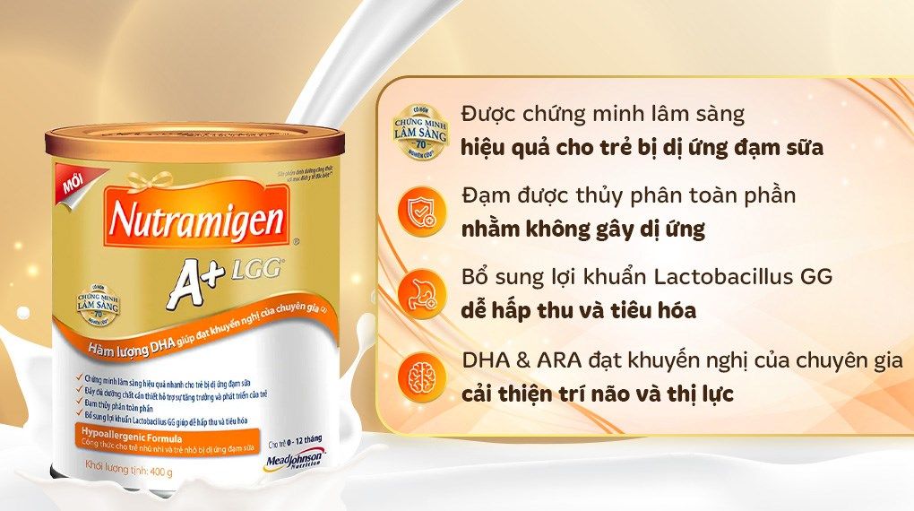 Sữa Nutramigen A+ Lgg Cho Trẻ Dị Ứng Đạm Sữa Bò – Hệ Thống Shop Sữa