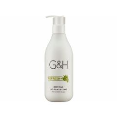 Sữa dưỡng thể trắng da Amway G and H Refresh Body Milk 400ml